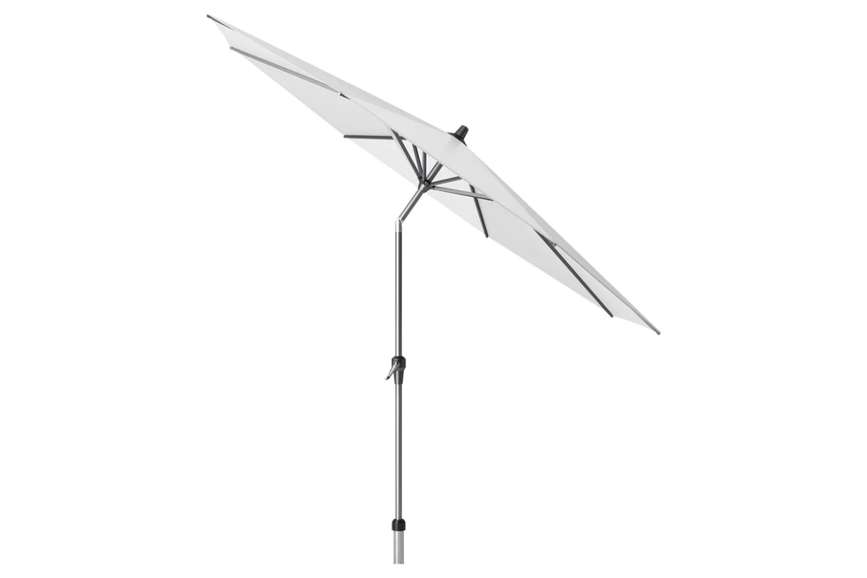Platinum Riva stokparasol 3 m. rond - Wit