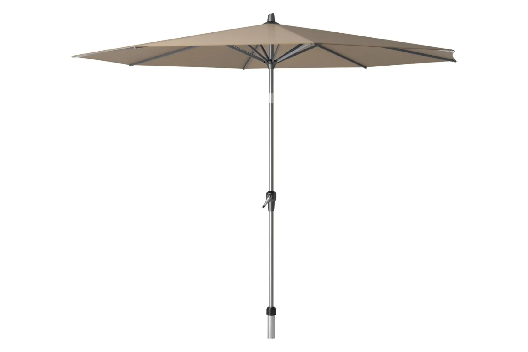 Platinum Riva stokparasol 3 m. rond - Taupe