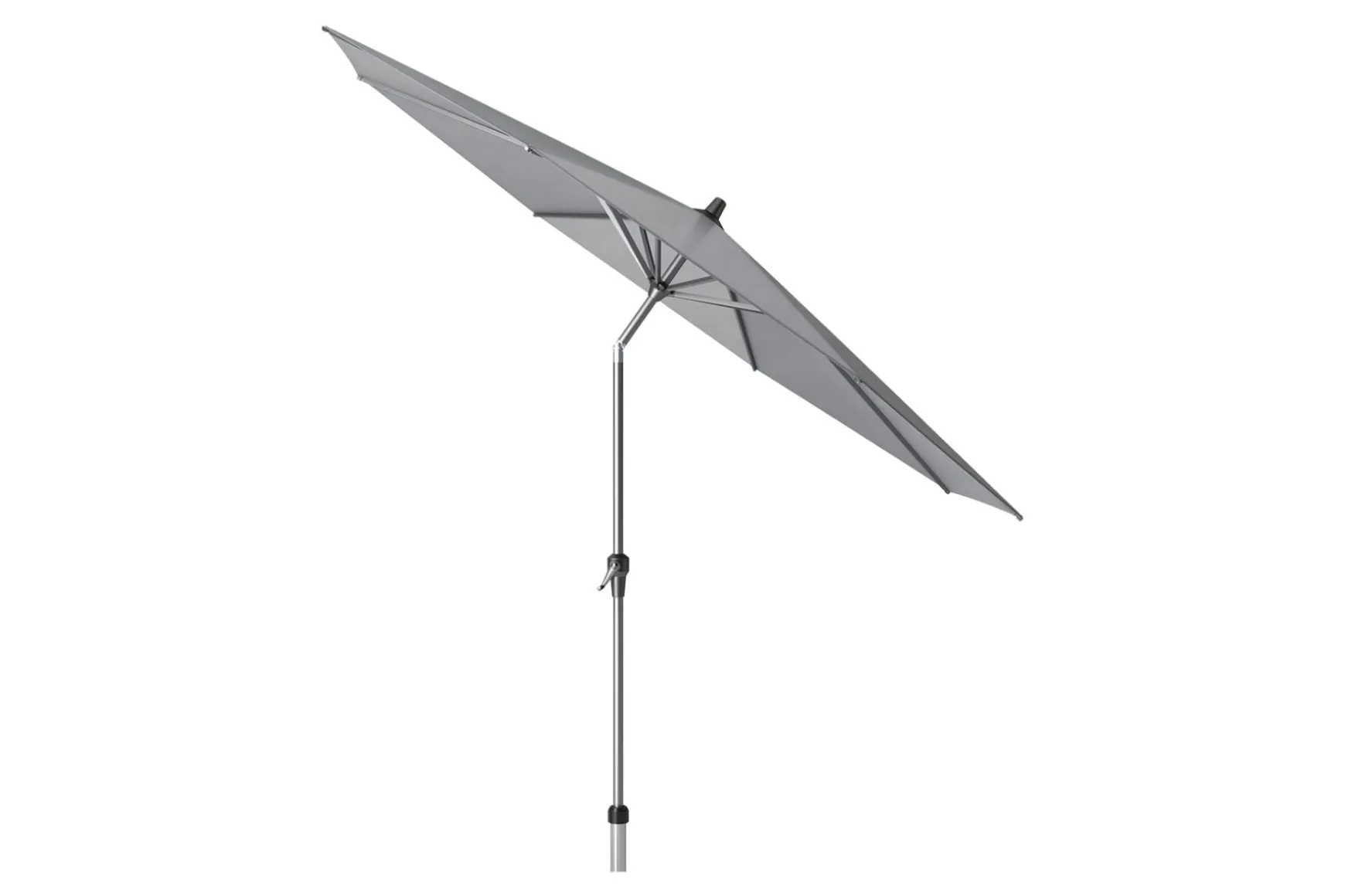 Platinum Riva stokparasol 3 m. rond - Premium - Manhattan Grey