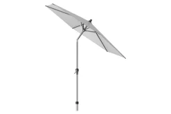 Platinum Riva stokparasol 2,5 m. rond - Light Grey