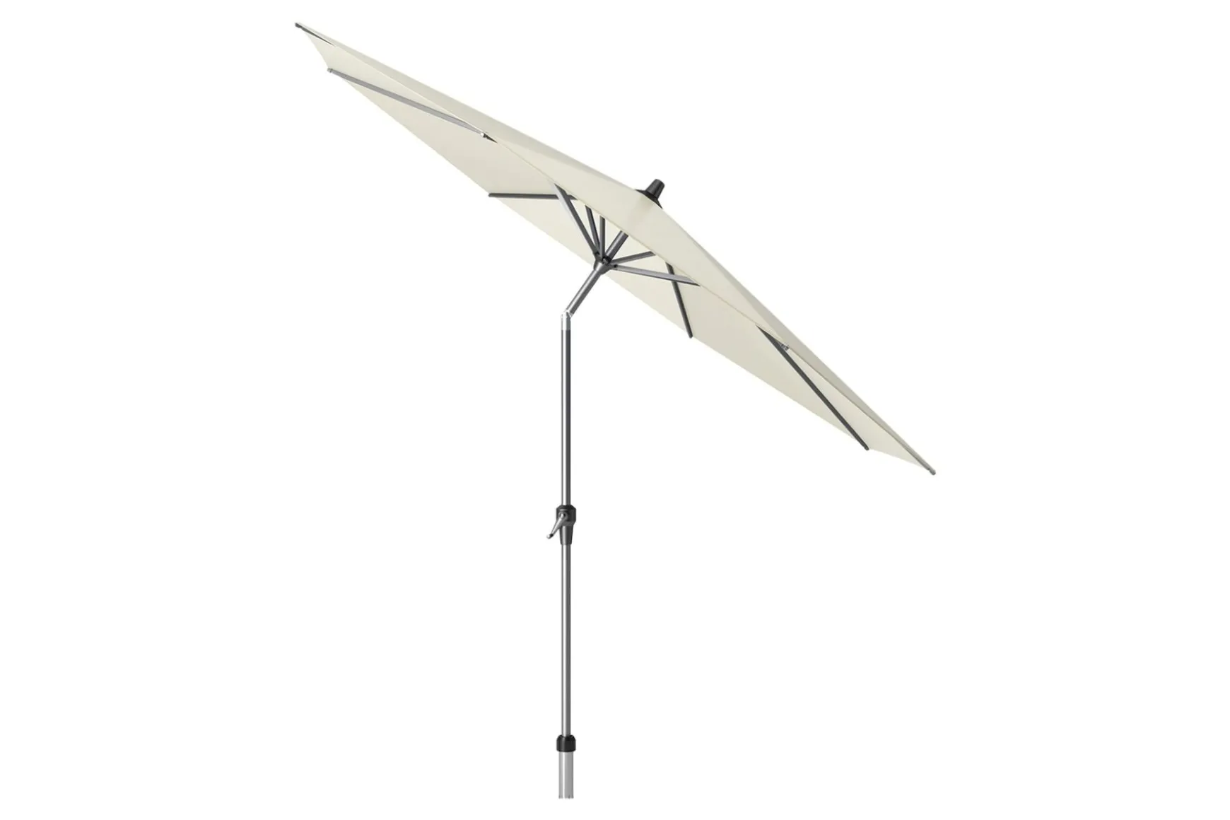 Platinum Riva stokparasol 3 m. rond - Ecru