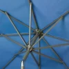 Platinum Riva stokparasol 3 m. rond - Light Grey