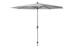 Platinum Riva stokparasol 3 m. rond - Light Grey