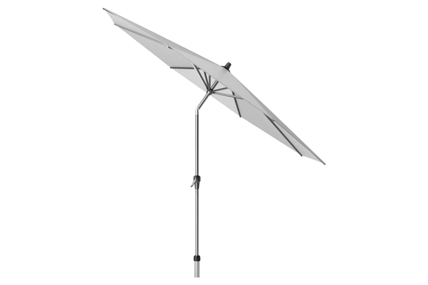 Platinum Riva stokparasol 3 m. rond - Light Grey