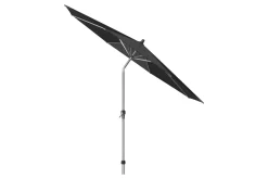 Platinum Riva stokparasol 3 m. rond - Black