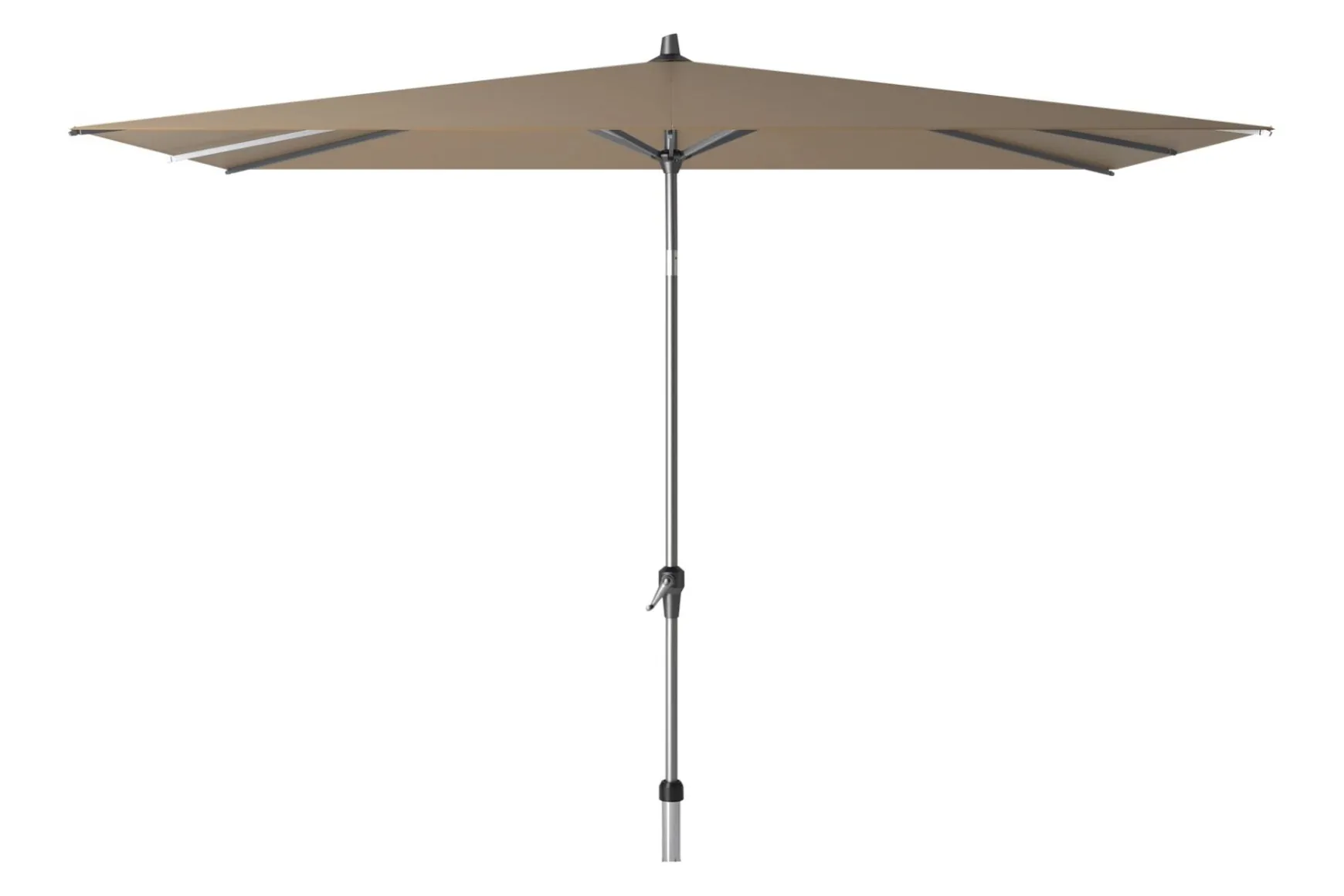 Platinum Riva stokparasol 3x2 m. - Taupe