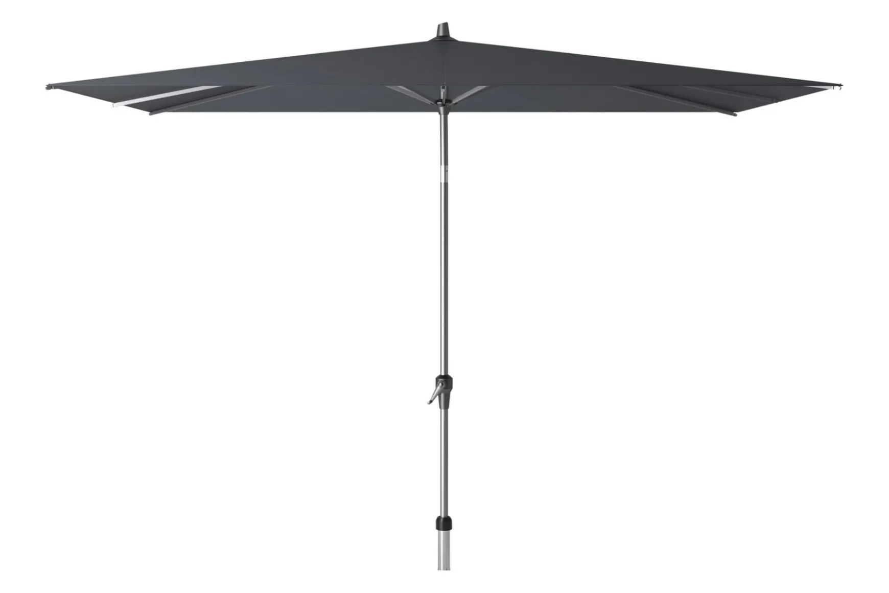 Platinum Riva stokparasol 3x2 m. - Antraciet