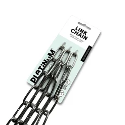 Platinum RVS ketting - 2 meter