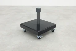 Platinum verrijdbare parasolvoet Rome 40 kg - Black Polished