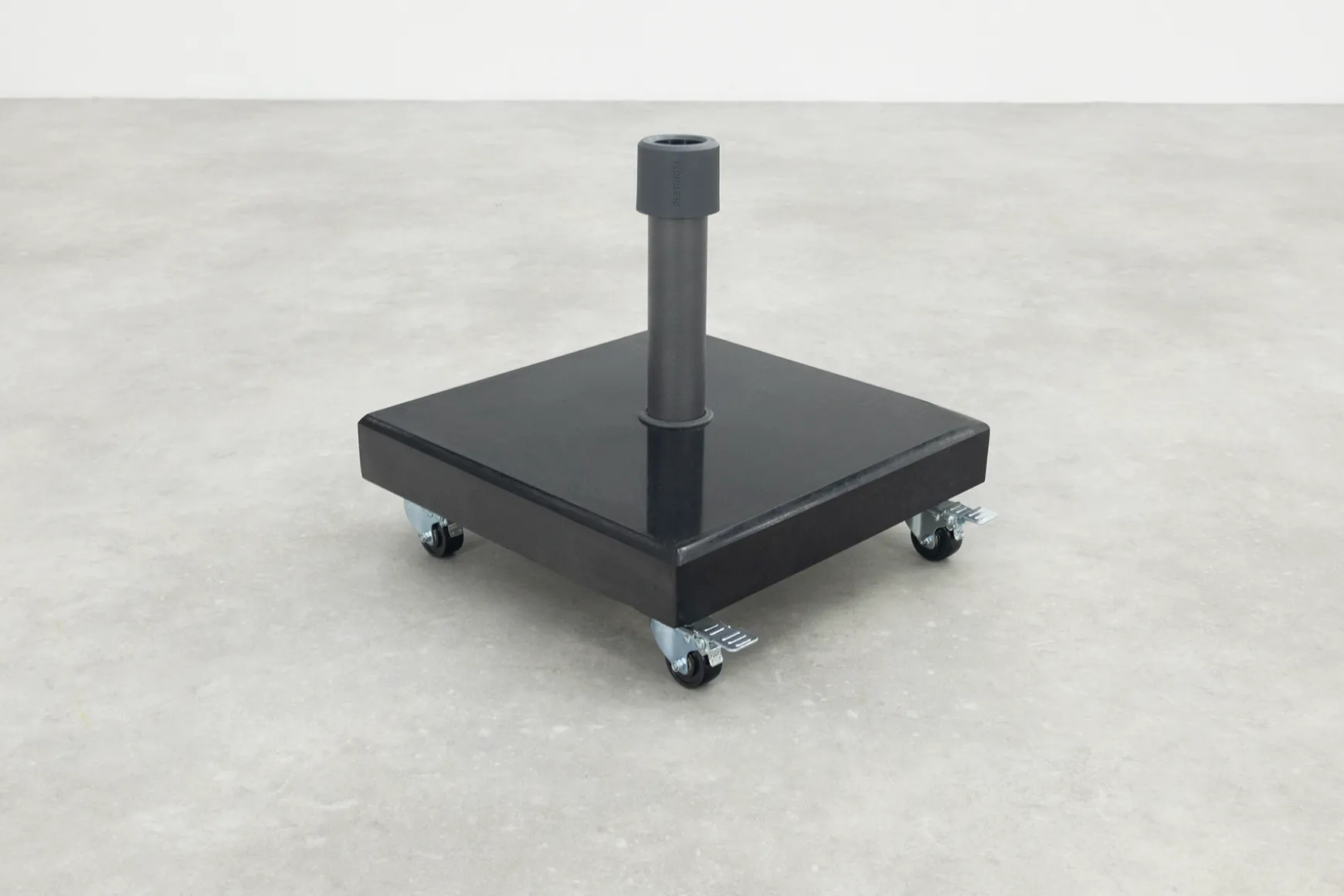 Platinum verrijdbare parasolvoet Rome 40 kg - Black Polished