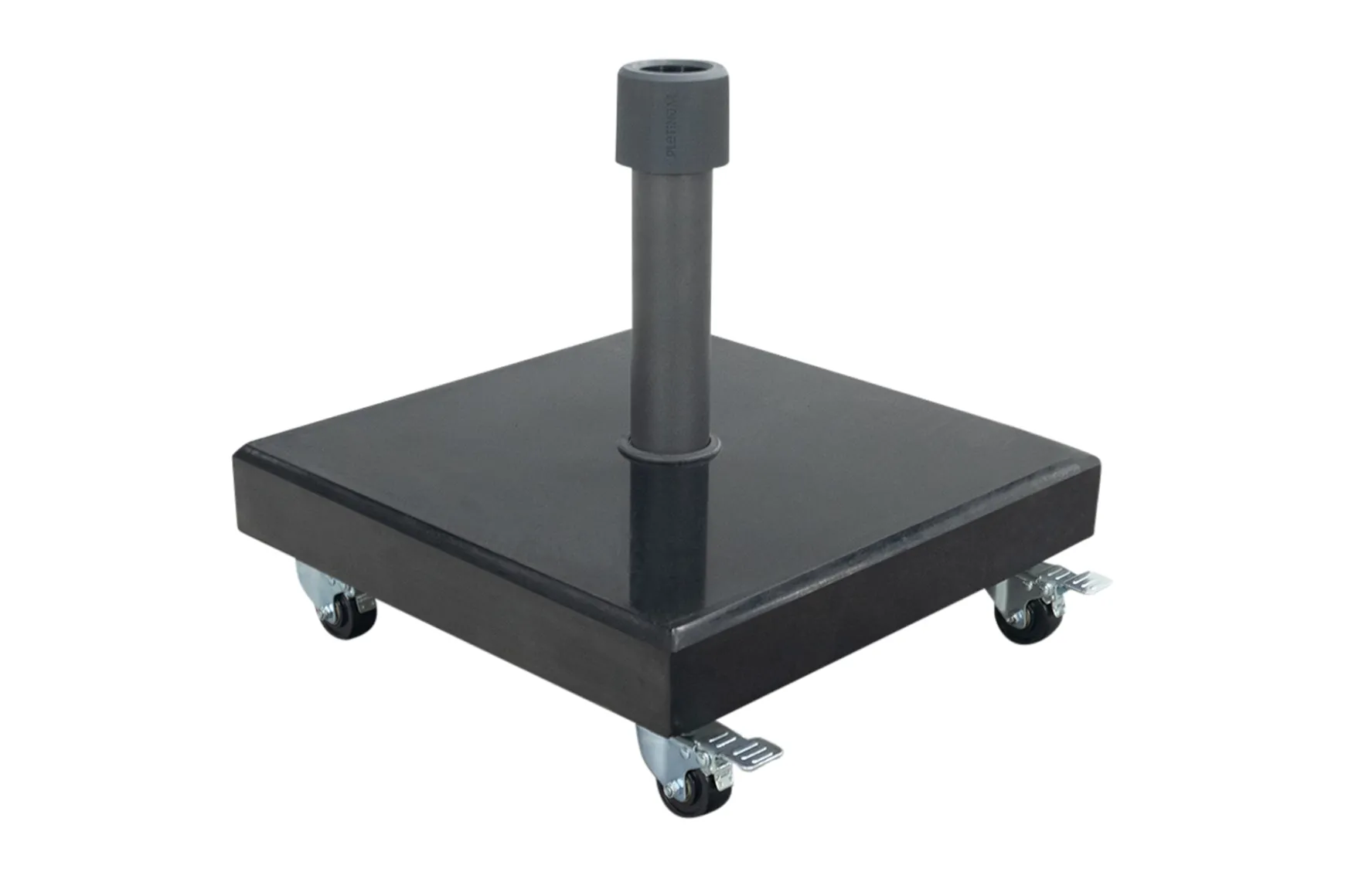 Platinum verrijdbare parasolvoet Rome 40 kg - Black Polished