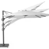 Platinum Voyager Rechthoek Zweefparasol T1 3x2 m. - Antraciet