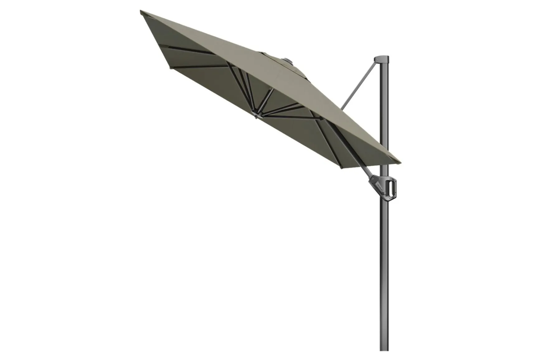 Platinum Voyager Rechthoek Zweefparasol T1 3x2 m. - Taupe