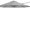 Platinum Voyager Ronde Zweefparasol T1 3m. - Light Grey