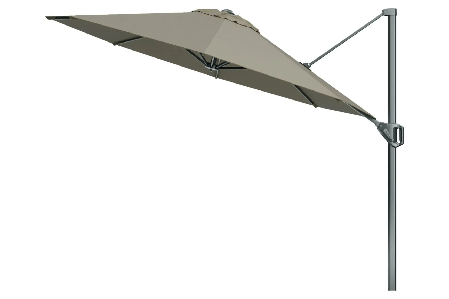 Platinum Voyager Ronde Zweefparasol T1 3m. - Taupe