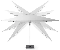 Platinum Voyager Vierkante Zweefparasol T2 2,7x2,7 m. - Sandstone