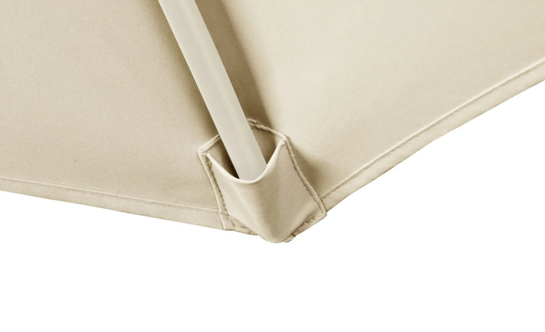 Platinum Voyager Vierkante Zweefparasol T1 2,5x2,5 m. - Sand Ivory