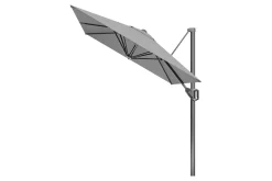 Platinum Voyager zweefparasol T1 3x2 m. - Light Grey met voet en hoes