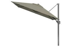 Platinum Voyager zweefparasol T1 2.5x2.5 m. - Taupe met voet en hoes