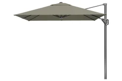 Platinum Voyager zweefparasol T1 2.5x2.5 m. - Taupe met voet en hoes