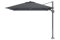 Platinum Voyager zweefparasol T2 2,7x2,7 m. - Faded Black met ingraafvoet en hoes