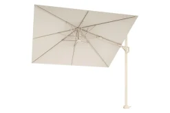Platinum Voyager zweefparasol T2 - Sandstone met vulbare parasolvoet en hoes