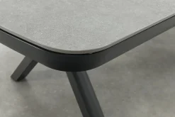 Ponto dining tuintafel keramiek 220x100 cm. - Royal Grey