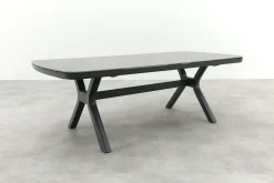 Ponto dining tuintafel keramiek 220x100 cm. - Royal Grey