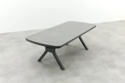 Ponto dining tuintafel keramiek 220x100 cm. - Royal Grey