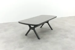 Ponto dining tuintafel keramiek 220x100 cm. - Royal Grey