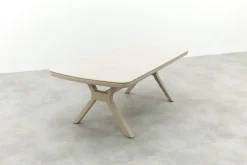 Ponto dining tuintafel keramiek 220x100 cm. - Latte