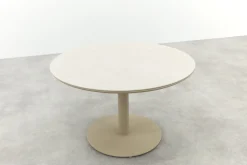 Rodez ronde dining tuintafel Ø120 cm. - Latte