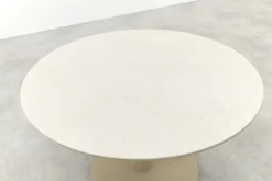 Rodez ronde dining tuintafel Ø120 cm. - Latte