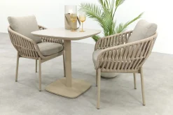 Romeo/Emma bistroset (3-dlg) - Latte