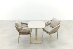 Romeo/Emma bistroset (3-dlg) - Latte