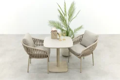 Romeo/Emma bistroset (3-dlg) - Latte