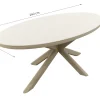 Romeo/Ventaro ovale tuinset voor 6 personen 240x115 cm. - Latte
