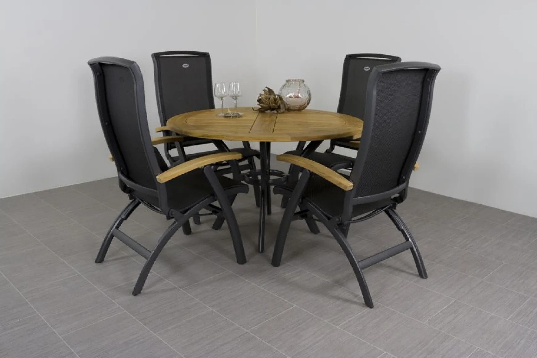 Ronde tuinset Hartman South Wales tafel - Da Vinci tuinstoelen