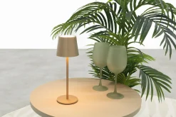 Roxi LED Tafellamp - Coffee