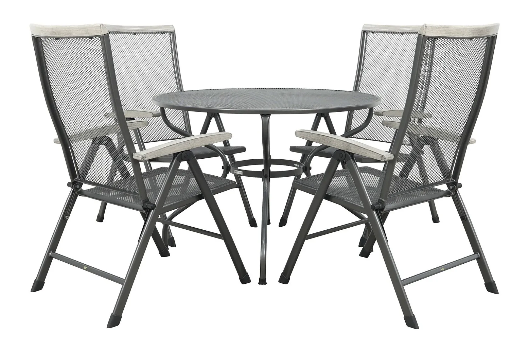 Royal Garden Balero ronde verstelbare tuinset strekmetaal Ø105 cm.