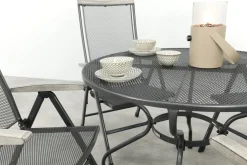Royal Garden Balero ronde verstelbare tuinset strekmetaal Ø105 cm.