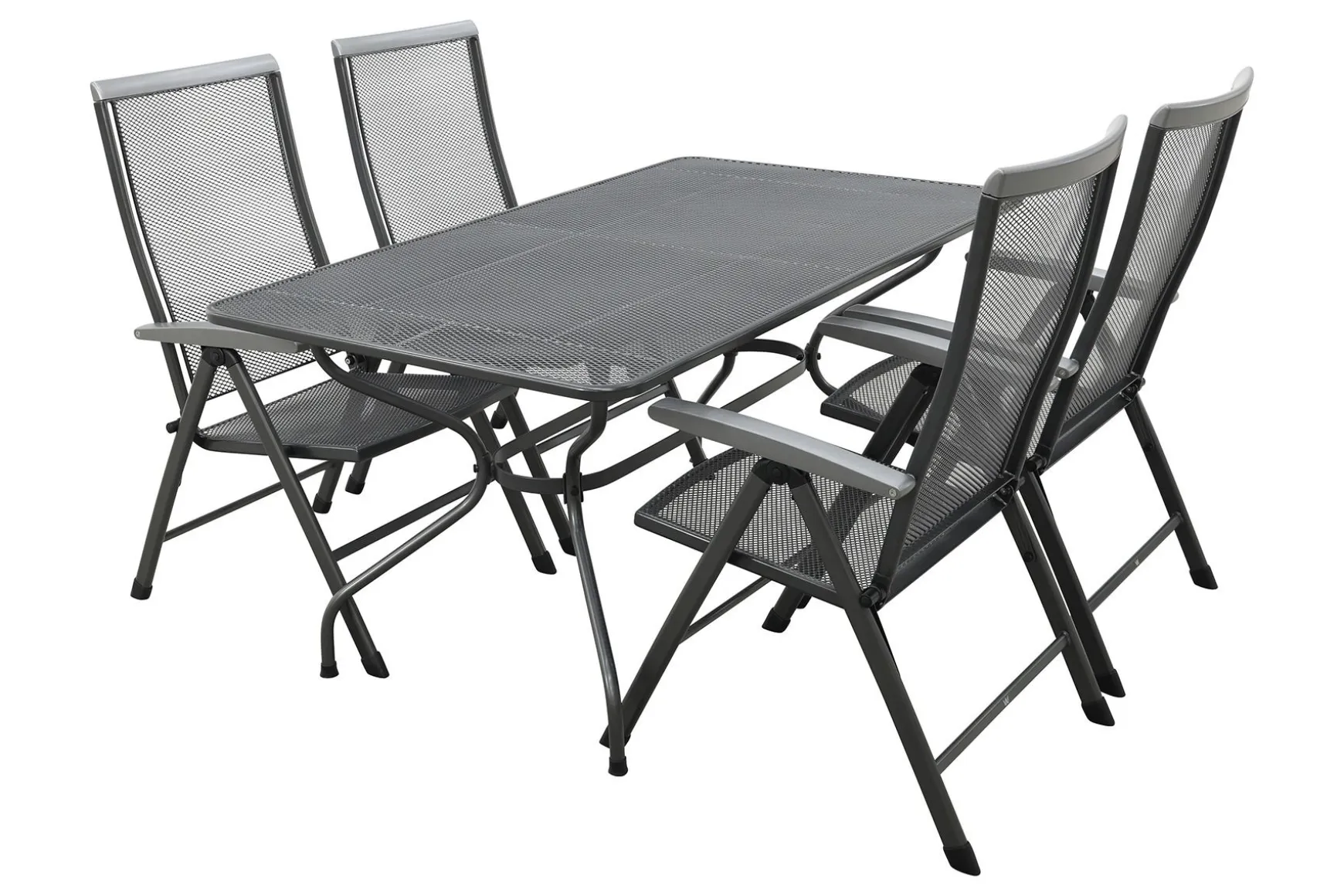 Royal Garden Balero verstelbare tuinset strekmetaal 160x90 cm.