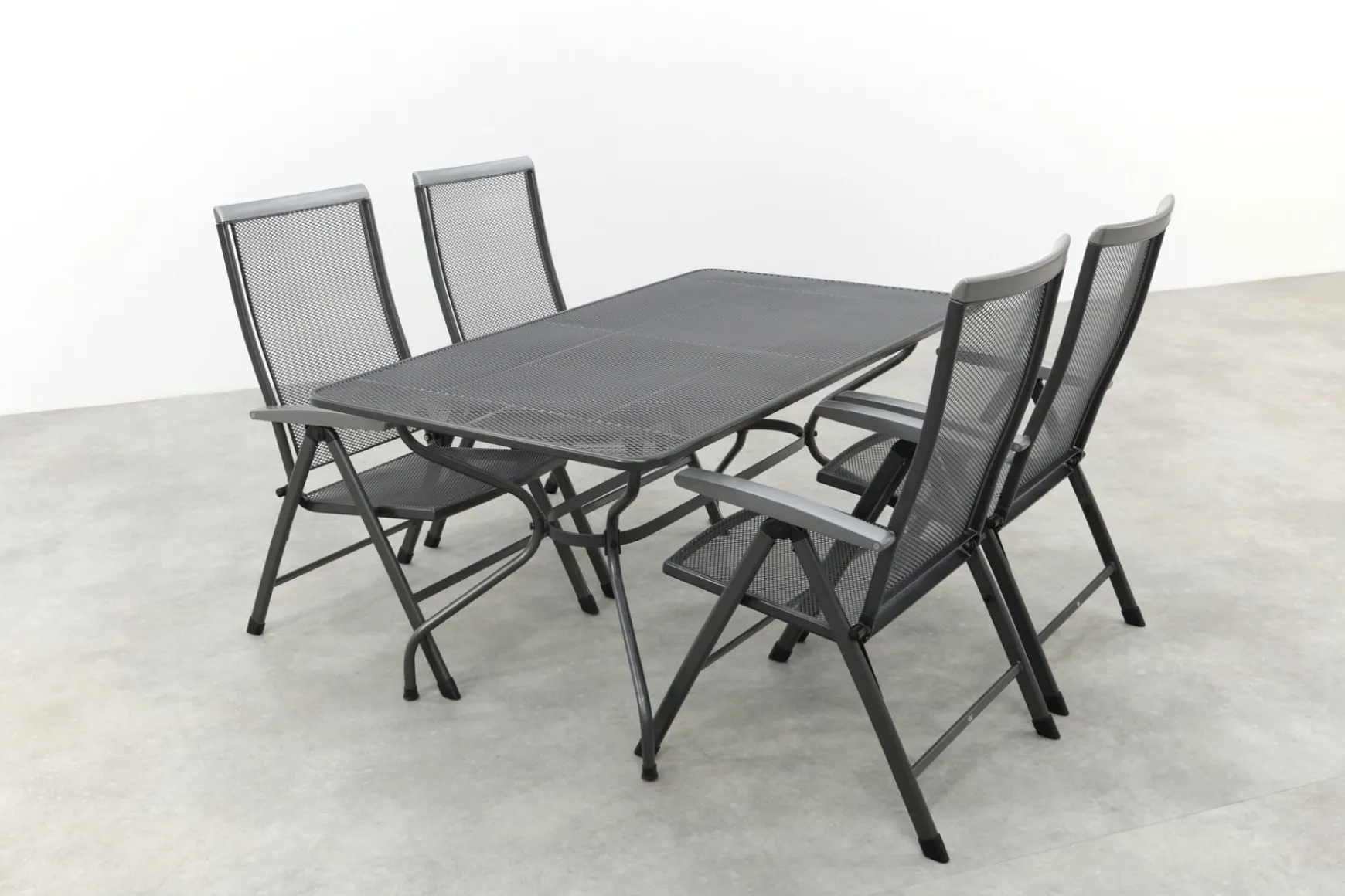 Royal Garden Balero verstelbare tuinset strekmetaal 160x90 cm.