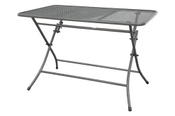 Royal Garden Café strekmetaal klaptafel 110x70 cm. - Antraciet