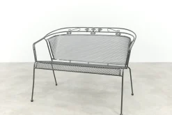 Royal Garden Elegance strekmetaal 2-zits tuinbank - Antraciet
