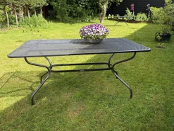 Royal Garden strekmetaal tuintafel 160x90 cm.