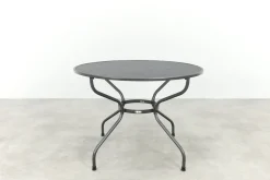 Royal Garden strekmetaal tuintafel rond - Ø105 cm. - Antraciet