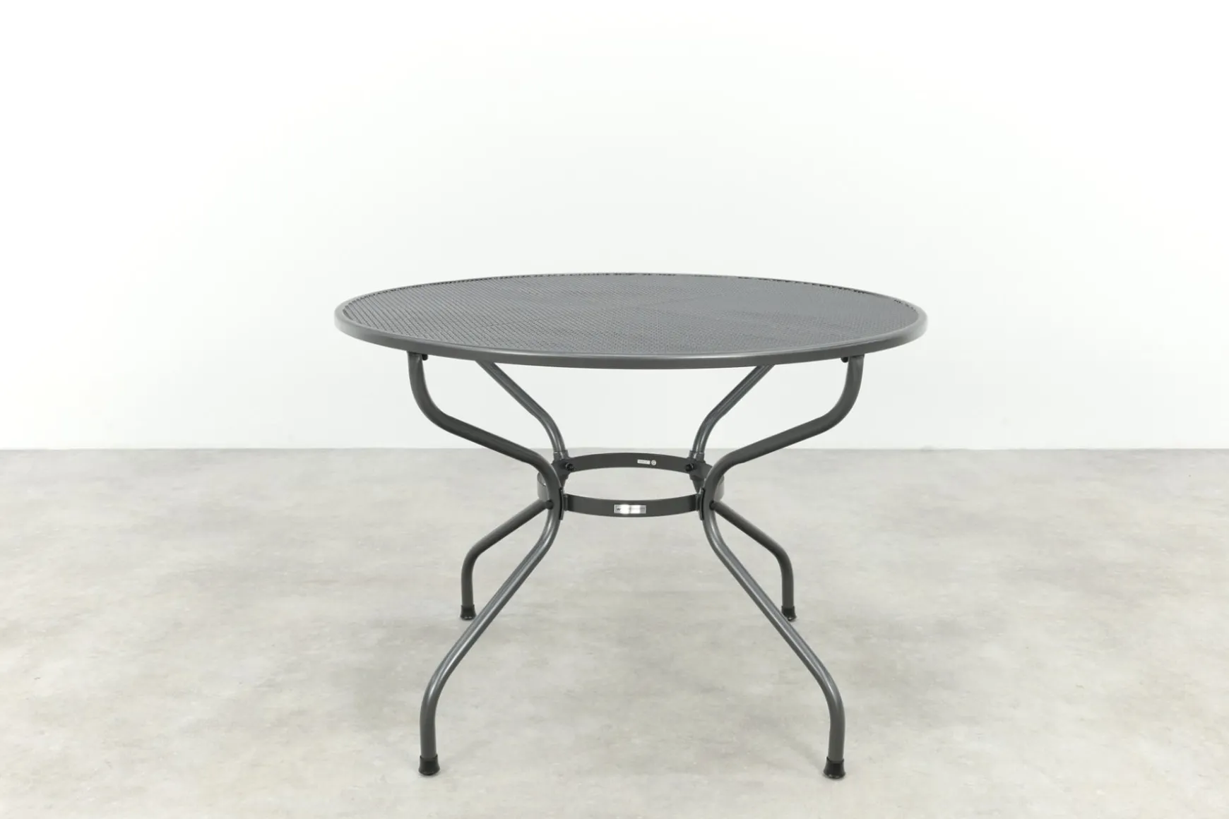 Royal Garden strekmetaal tuintafel rond - Ø105 cm. - Antraciet
