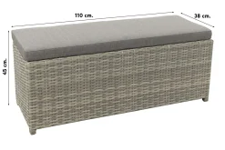 Sandigo lounge dining set met bijzetbank