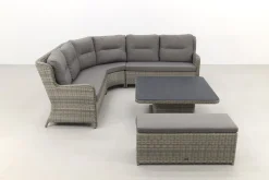 Sandigo lounge dining set met bijzetbank